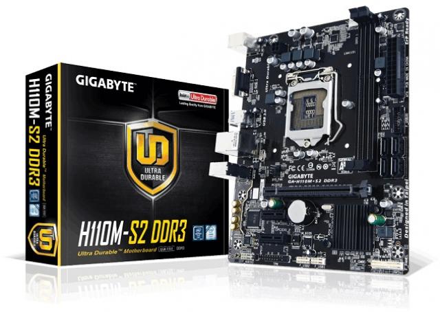 Računarske komponente - Gigabyte H110M-S2 /s1151, Intel® H110 Express Chipset, 2xDDR4, PCI Express x16, 2xPCE x1, GLan, D-Sub, 4xUSB 3.0/ - Avalon ltd